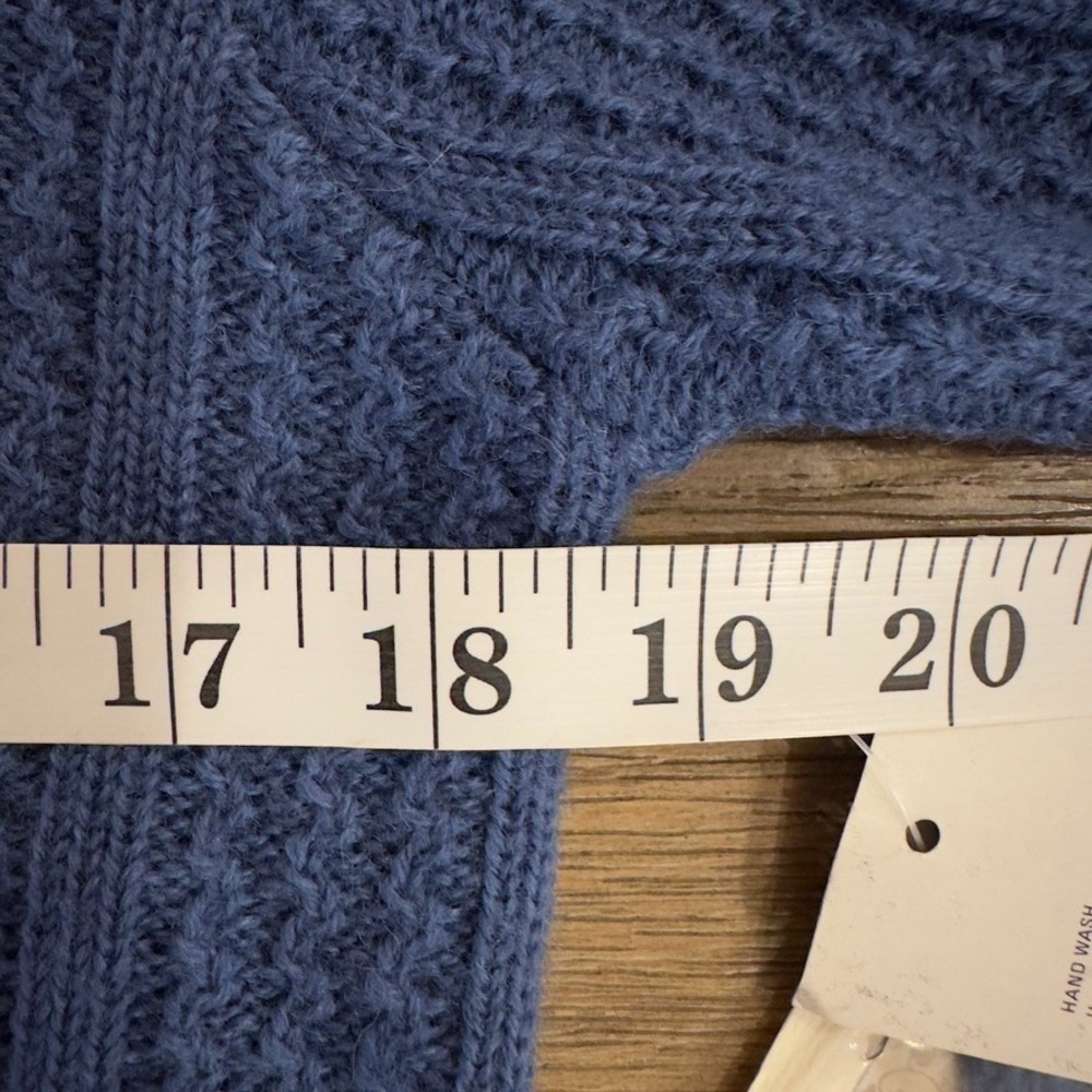 VTG Susan Bristol 100% Wool Crew Neck Sweater-Hand Embroidered Floral-Sz 36(4-6) - Picture 12 of 15